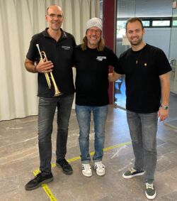 Trumpetcamp mit Rüdiger, Lorenzo und Georg